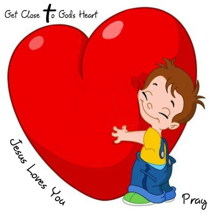 Сердечко мультяшное