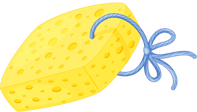 Мочалка рисунок