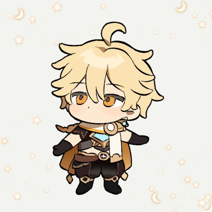 Чиби персонажи Геншин Импакт