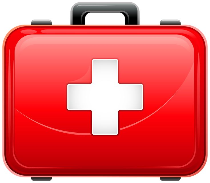 Медицинские принадлежности в аптечке