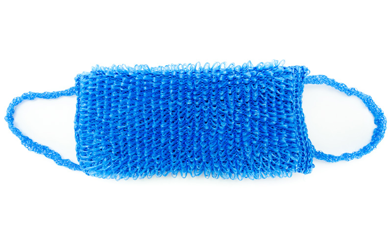 Мочалка для тела с ручками