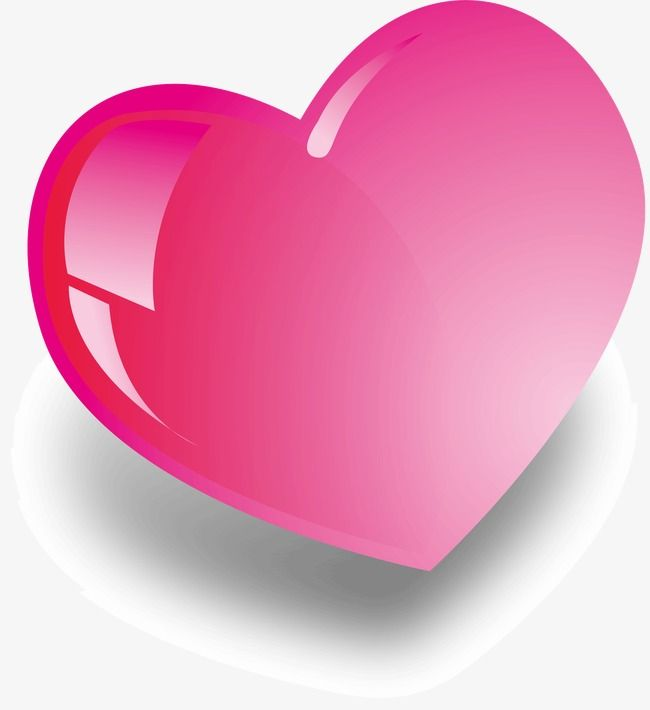 Розовые сердечки