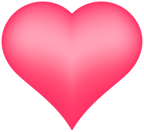 Розовые сердечки