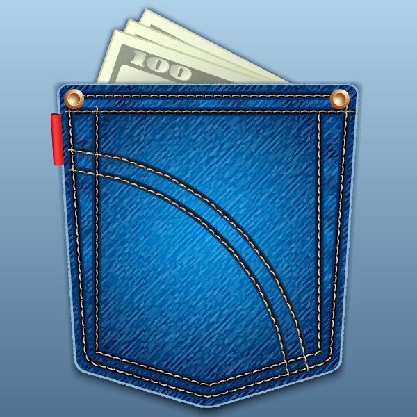 Карман нарисованный