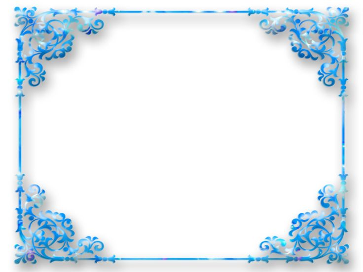 Рамка прозрачная для текста