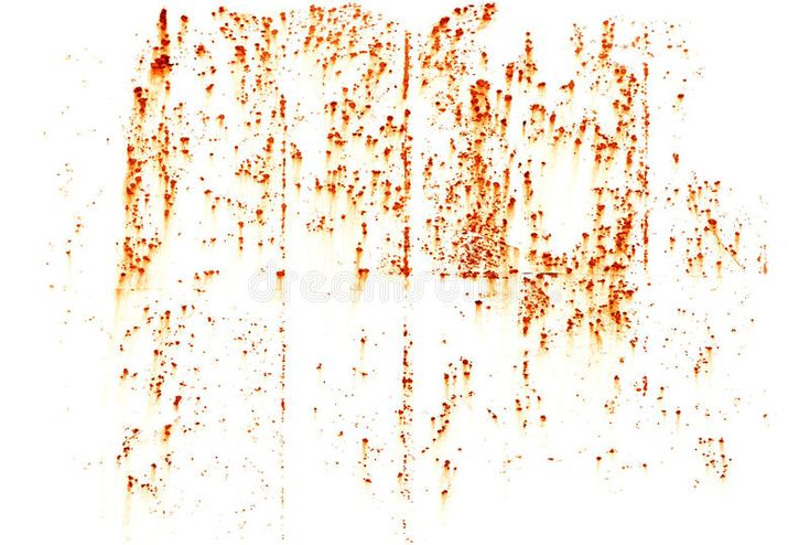 Текстура ржавчины на прозрачном фоне