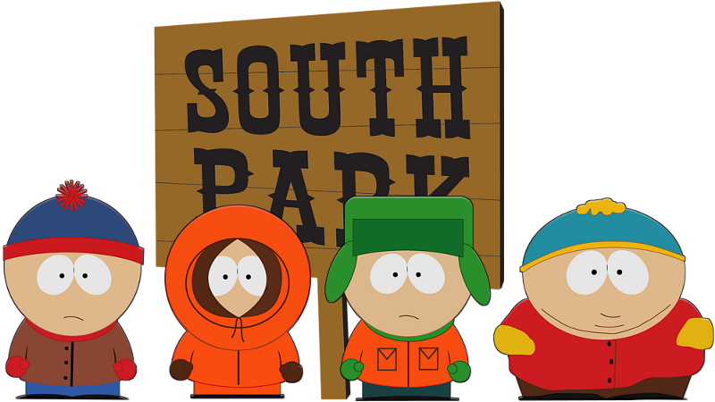 Саус парк табличка