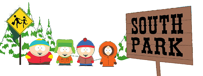 Южный парк вывеска