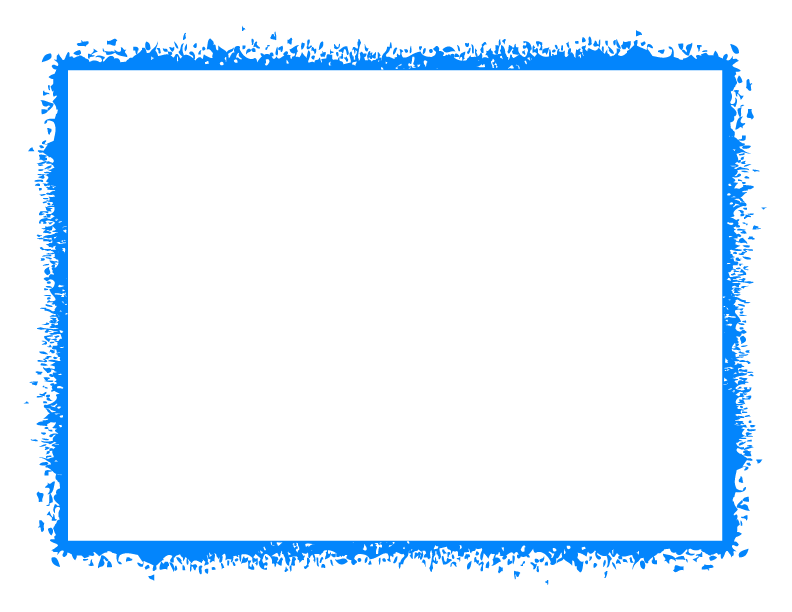 Рамка синяя