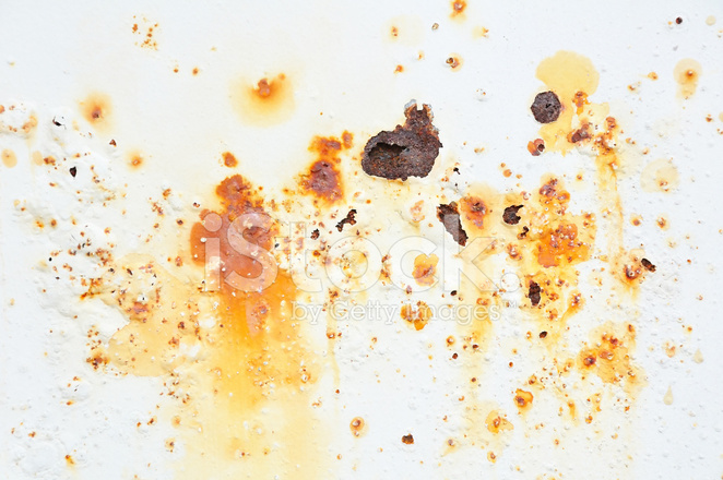 Ржавчина на прозрачном фоне