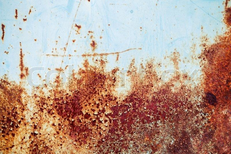 Ржавчина на прозрачном фоне