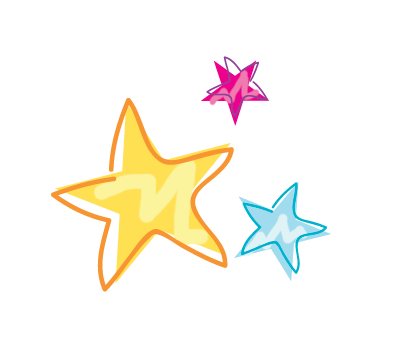 Звездочки без фона