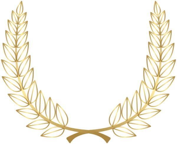 Золотые лавровые венки