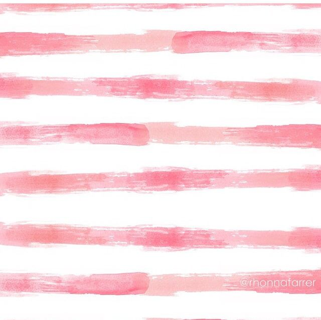 Акварельная полоса розовая
