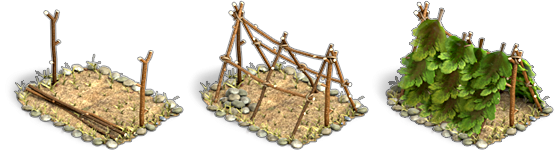 Шалаш на прозрачном фоне