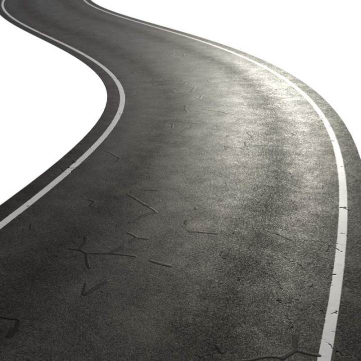 Дорога вид сверху