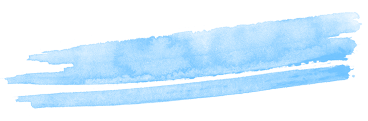 Голубой мазок