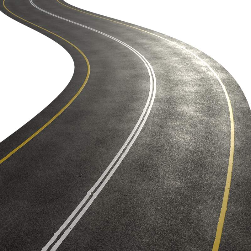 Дорога сверху