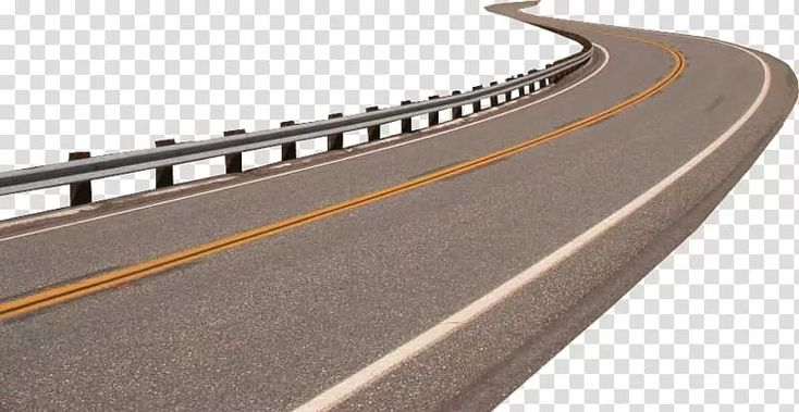 Дорога вид сбоку