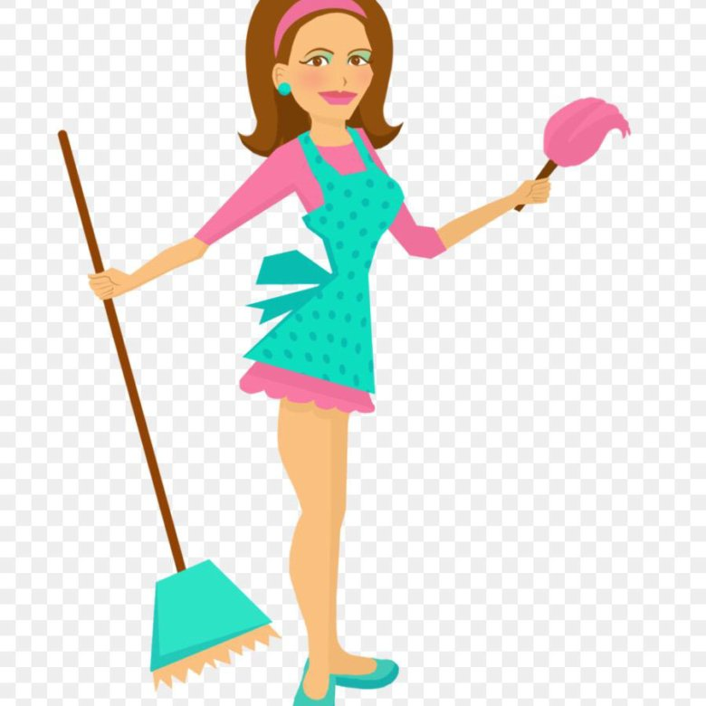 Уборка иллюстрация