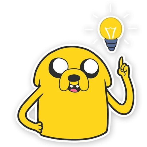 Стикеры фин и Джейк