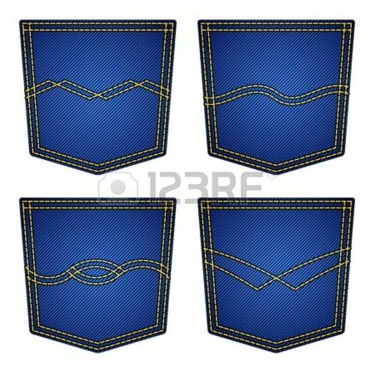 Карман джинсовый