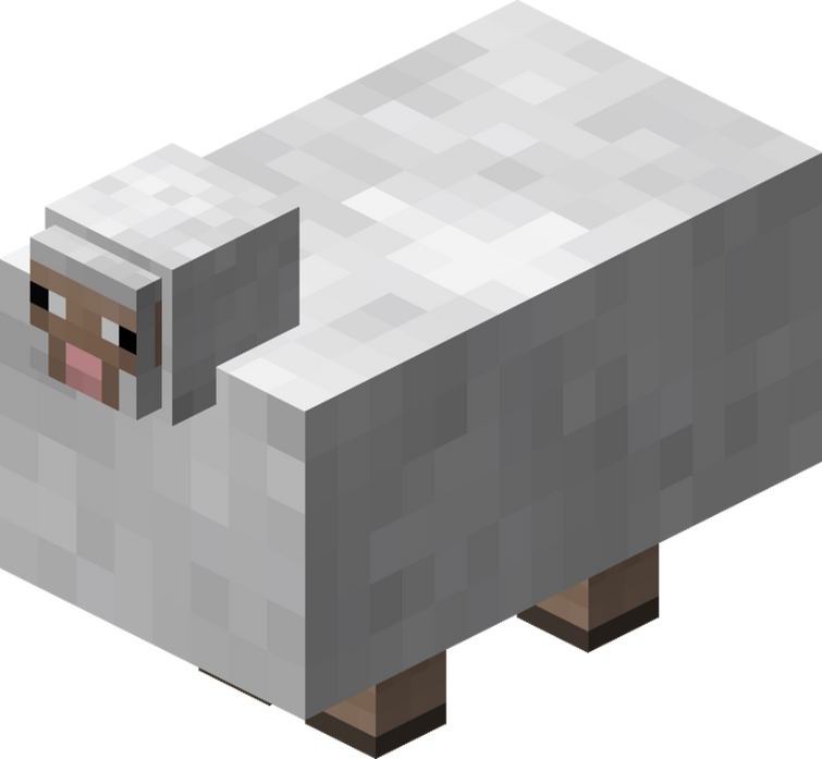 Овечка из МАЙНКРАФТА