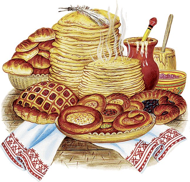 Угощения на Масленицу