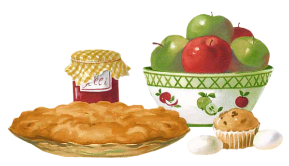 Пирожки на тарелке