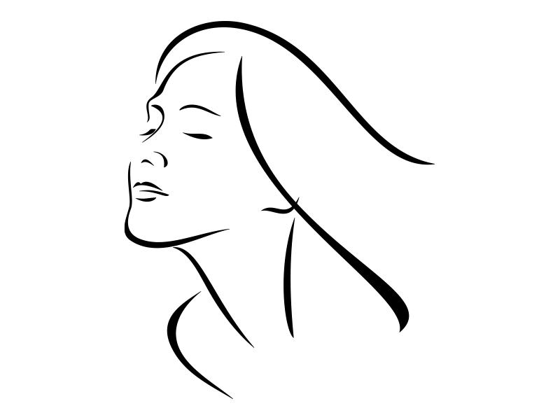 Очертания лица