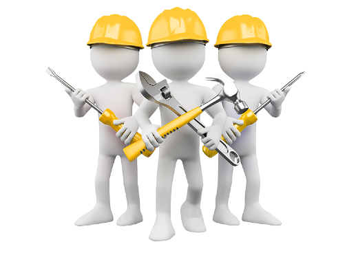 Человечек Строитель