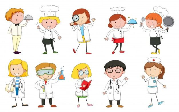 Иллюстрации профессии для детей