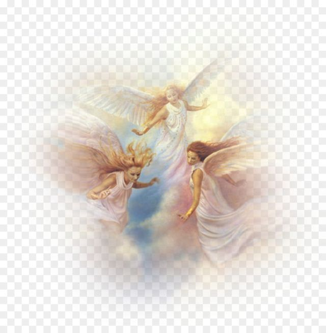 Ангел на прозрачном фоне