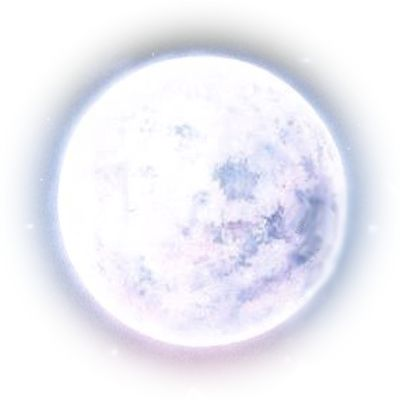 Луна без фона для фотошопа