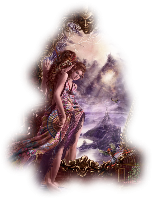 Клипарты фэнтези вечер