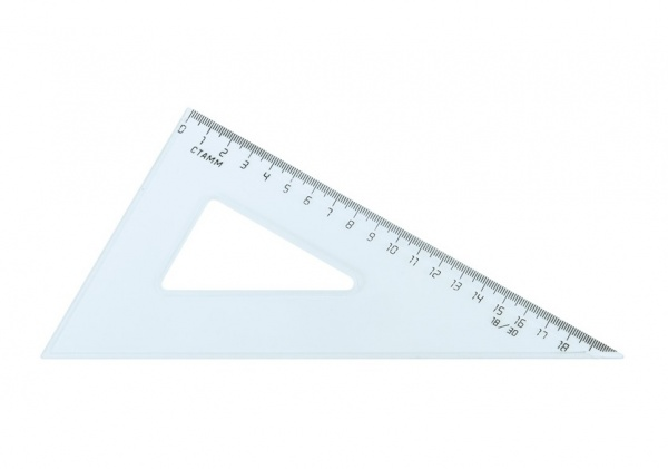 Угольник 30 и 60 градусов