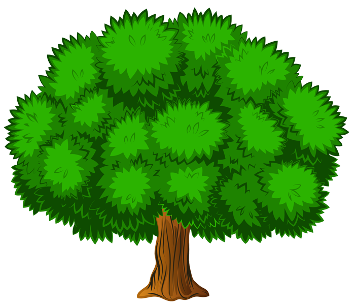 Мультяшные деревья
