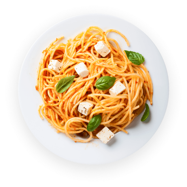 Паста карбонара и болоньезе