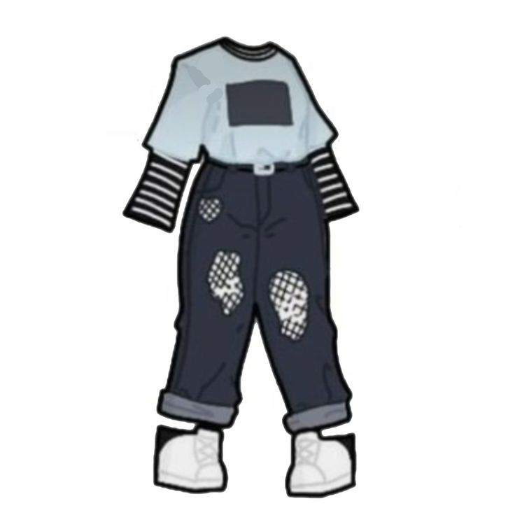 Одежда для мальчиков гача лайв