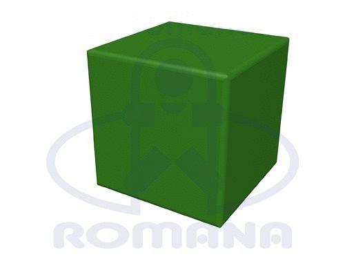 Кубик зеленого цвета