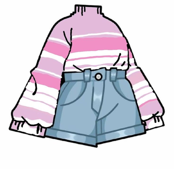 Гача лайф одежда для девочек и мальчиков