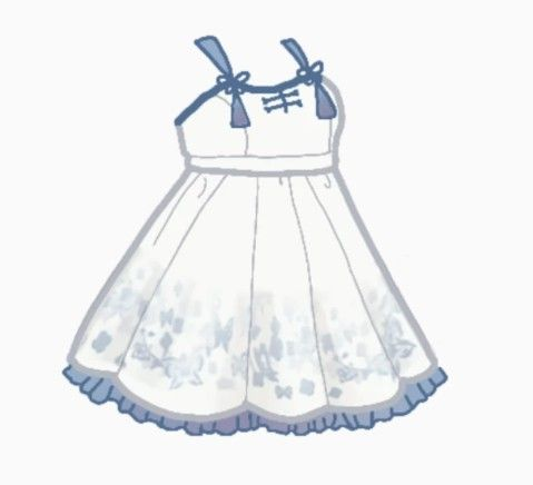 Гача лайф одежда платья