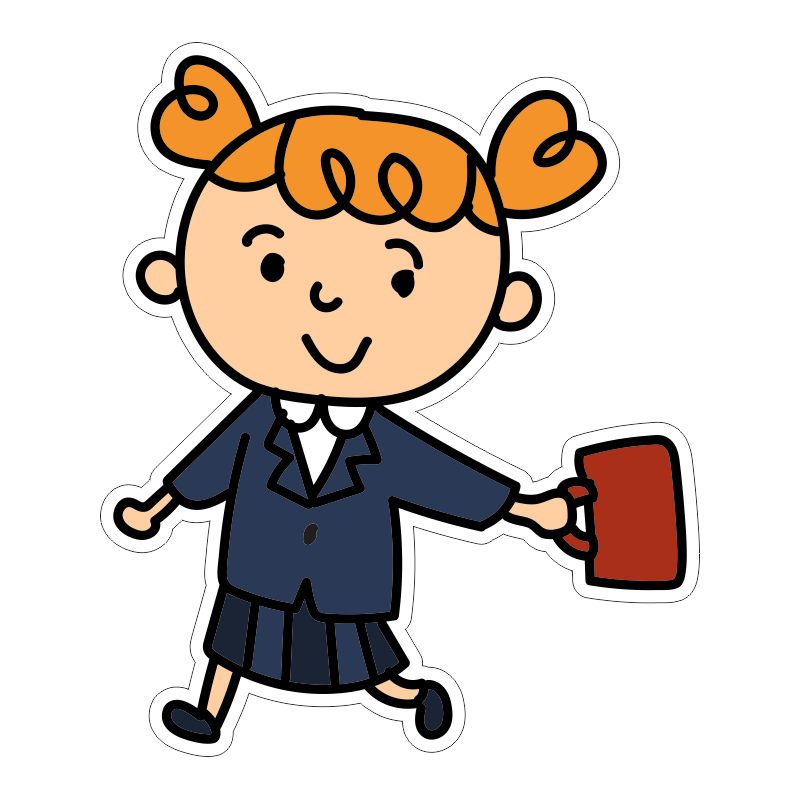 Ученик мультяшный