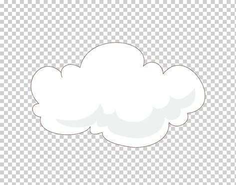 Клипарт облака на прозрачном фоне