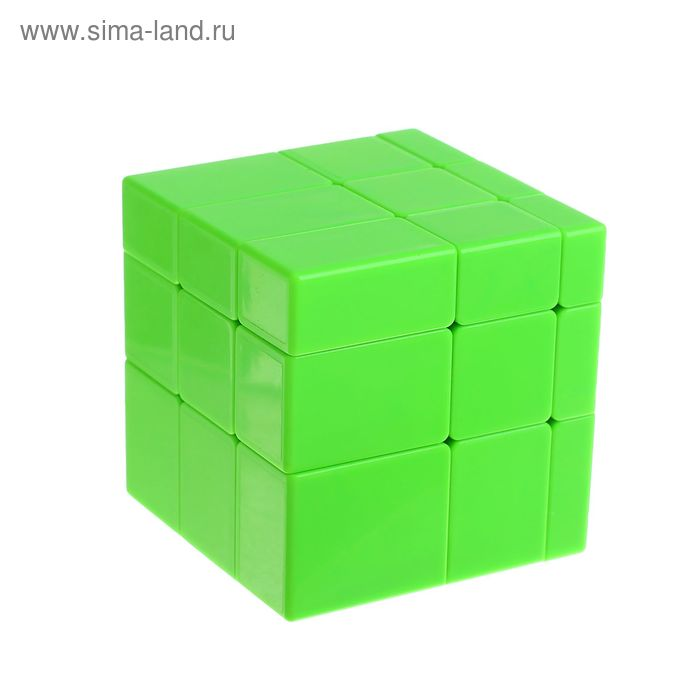 Зеленая головоломка куб