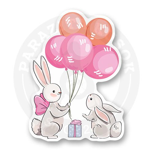 Кролик с шариком