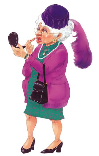 Веселая пенсионерка