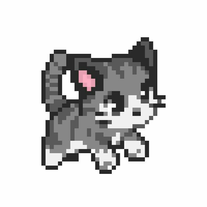 Котик пиксель