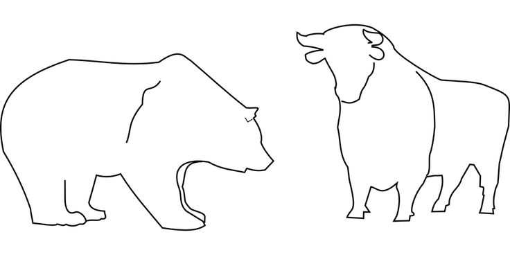 Контуры животных для вырезания