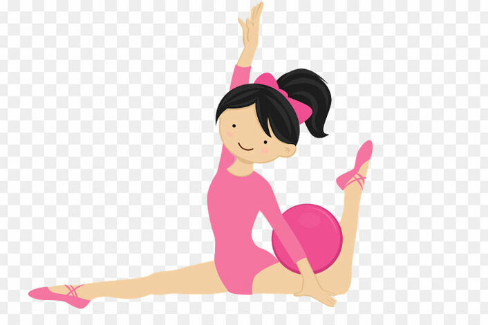 Мультяшные гимнасты